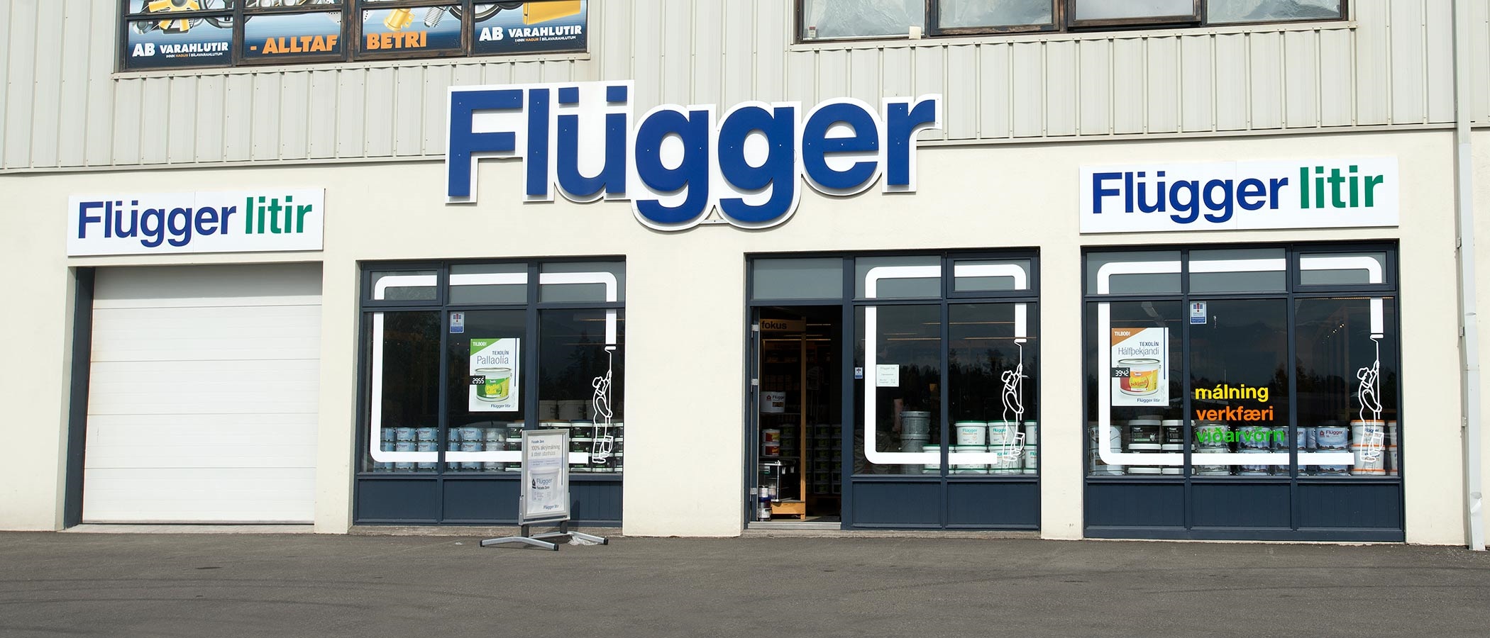 Flügger litir