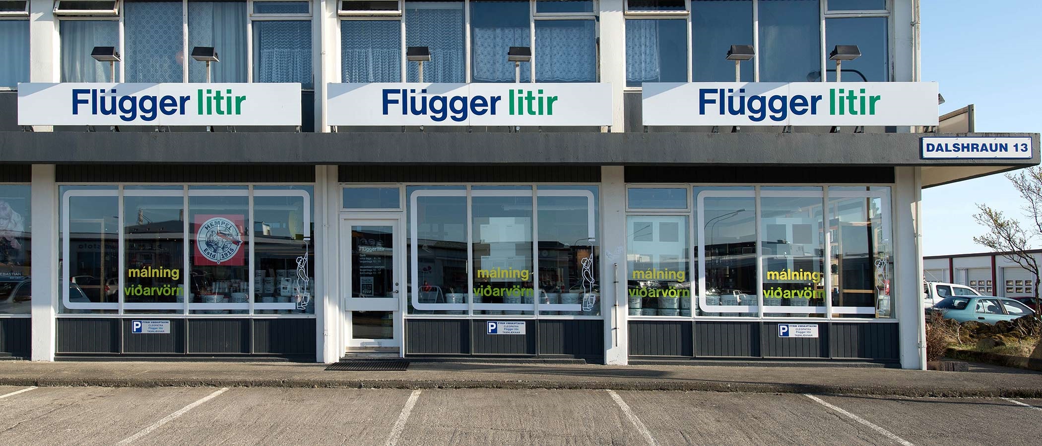Flügger litir