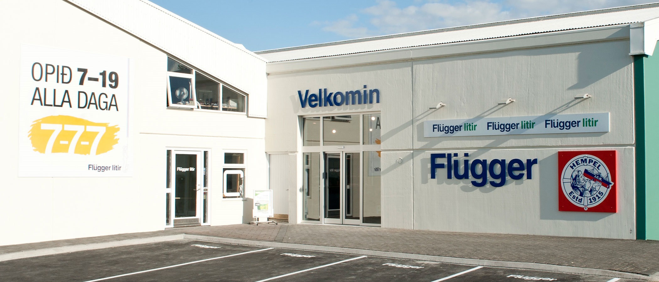Flügger litir