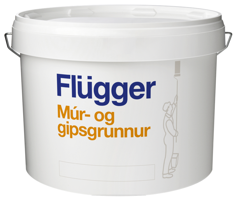 Múr og gipsgrunnur